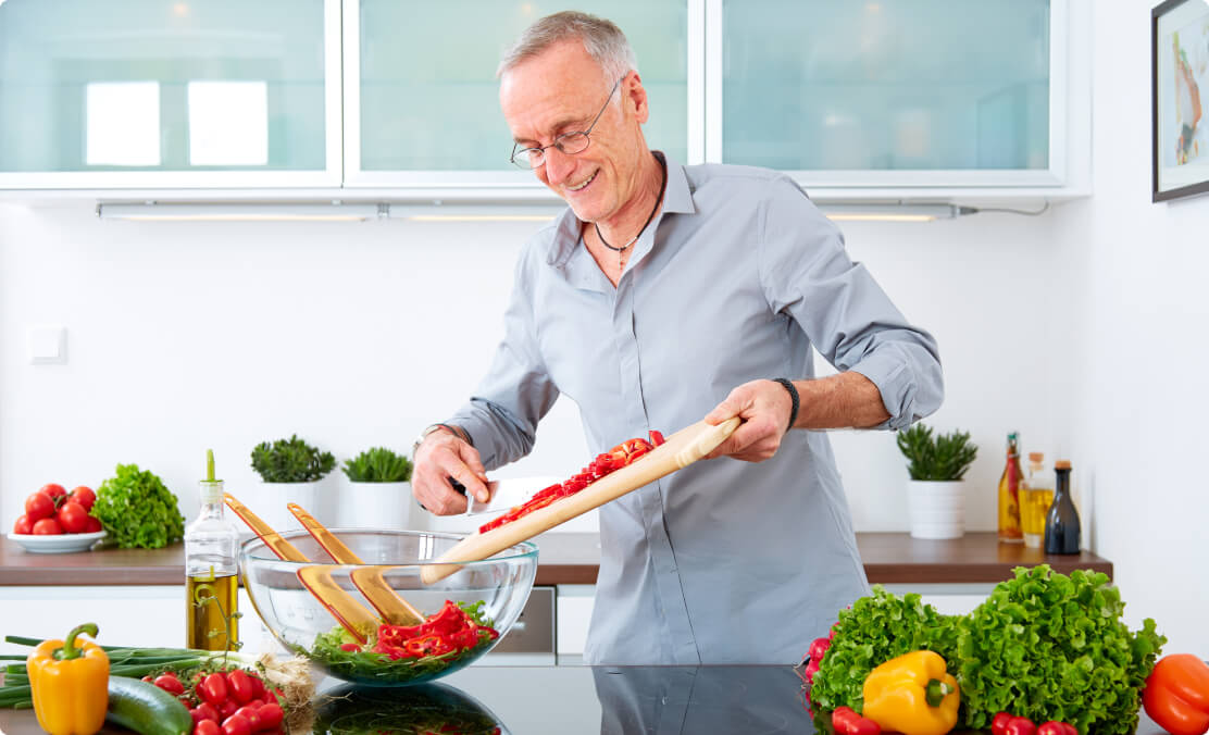 Gesund ernähren und im Alter fit bleiben