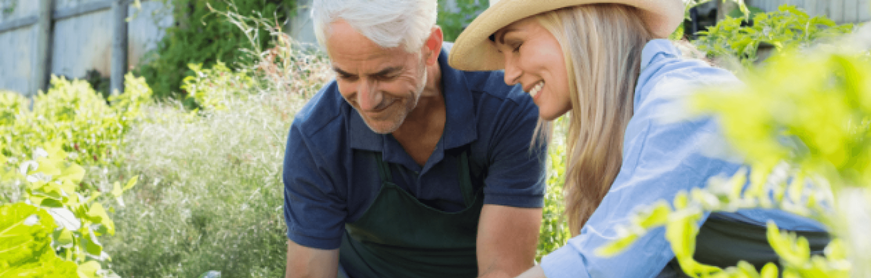 Gartenarbeit im Alter