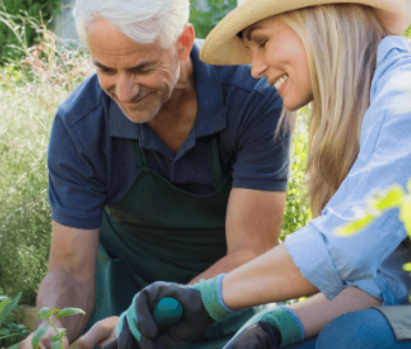 Gartenarbeit im Alter