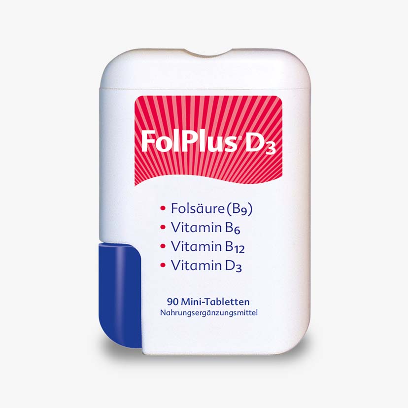 FolPlus+D3 Mini-Tablette im praktischen Klickspender